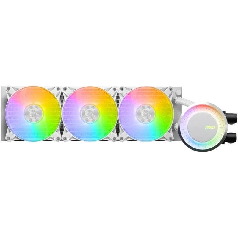 Detalle de MSI MAG CORELIQUID E360 Kit de Refrigeración Líquida Blanco
