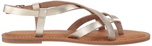 Thumbnail 5 de Amazon Essentials Women's Casual Strappy Sandal, Gold (UK 8)