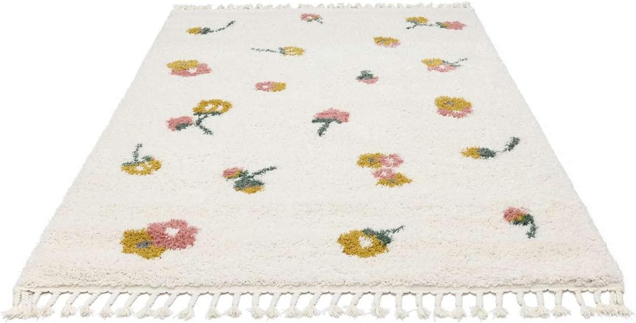 Detalle 2 de RugVista Linnea Kids Rug, 200 x 300 cm, medium-pile off-white and multi