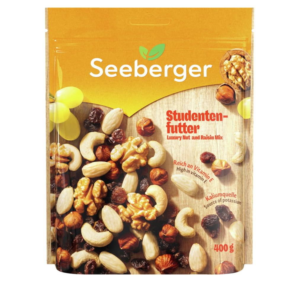 Thumbnail 4 de Seeberger Studentenfutter 5er Pack (5 x 150 g) – klassische Nuss-Frucht-Mischung mit Rosinen
