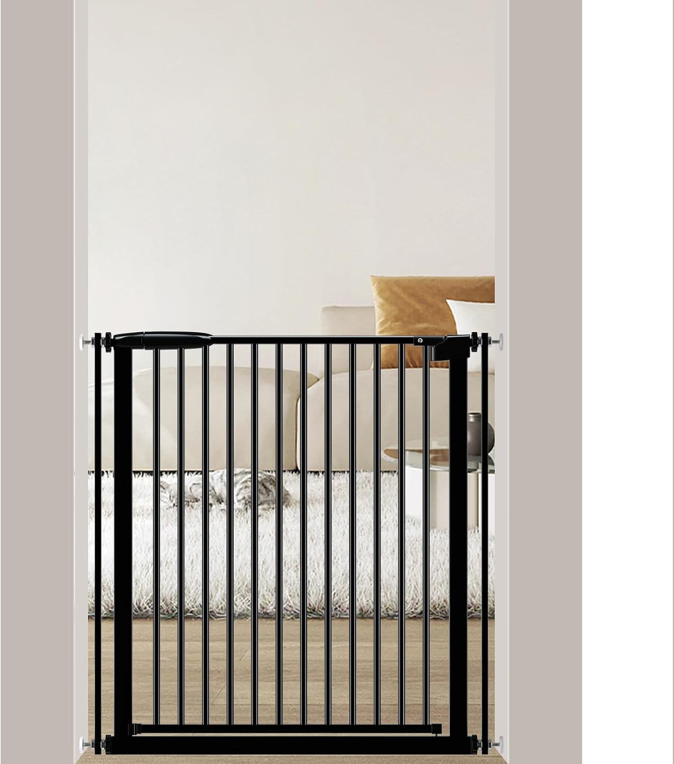 Thumbnail 6 de DEARBB W371 Extra-Wide Baby Gate, 30.11–77.36-Inch Pressure Mount