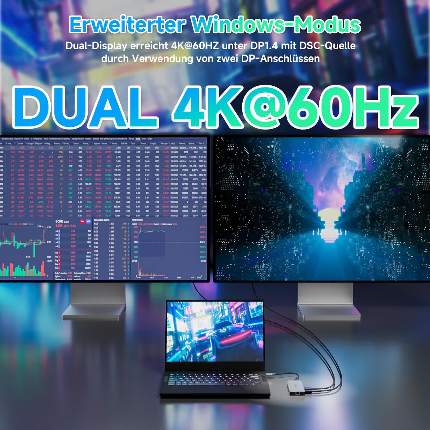 Thumbnail 5 de WAVLINK Laptop Docking Station 12-in-1