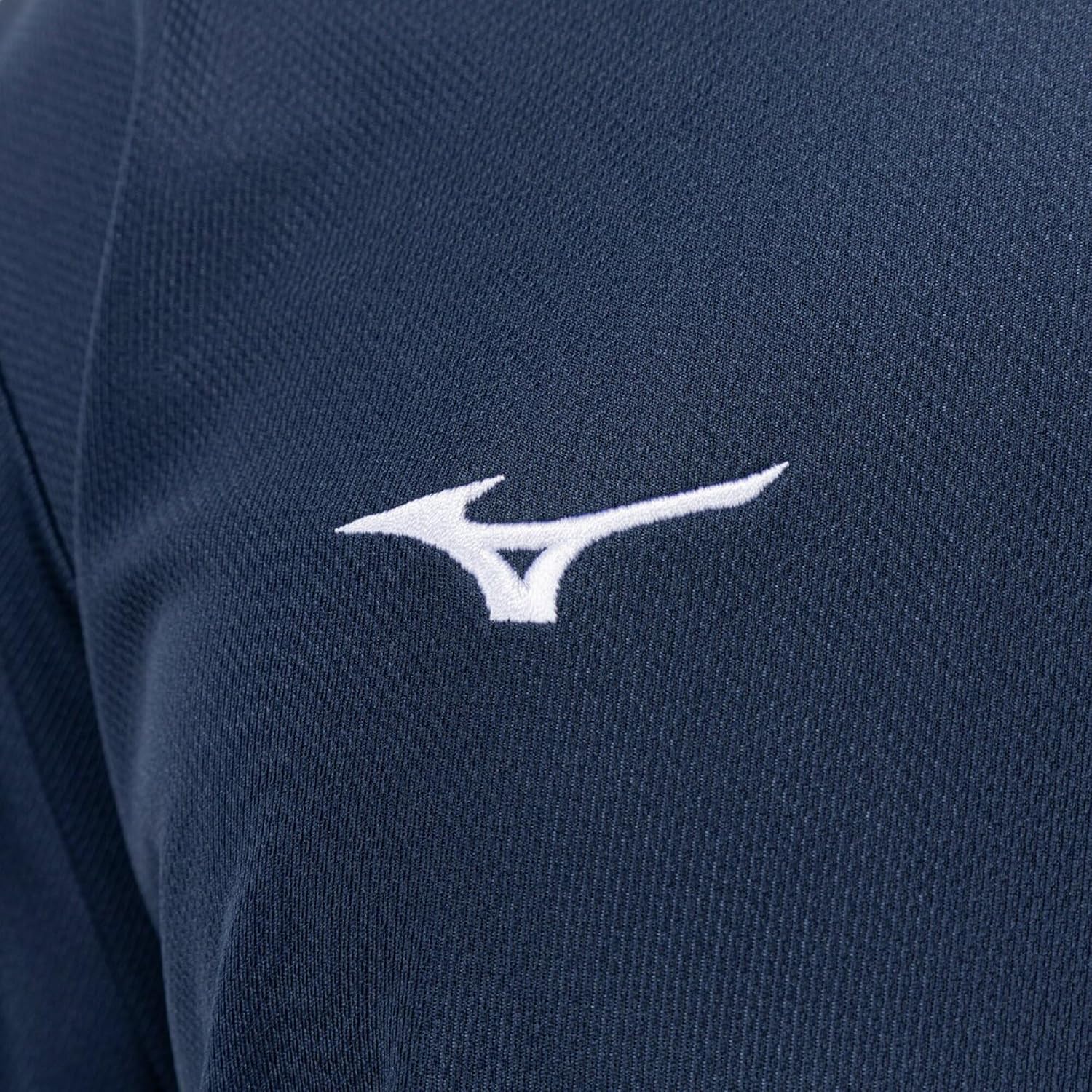 Detalle 2 de ミズノ ナビドライ 半袖UネックトレーニングTシャツ 吸汗速乾・UPF15・ユニセックス