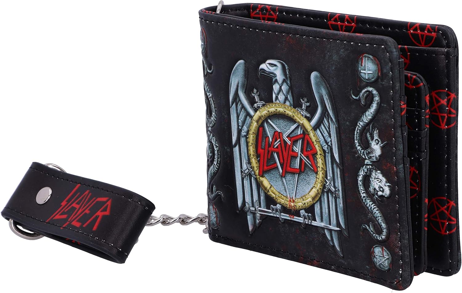 Thumbnail 2 de Nemesis Now Slayer Eagle Embossed Wallet