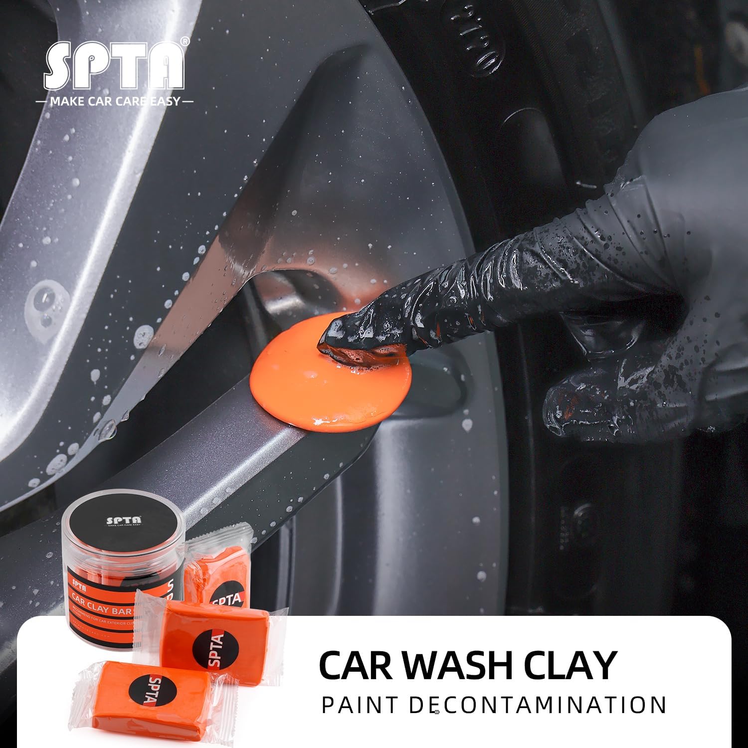Detalle 1 de Reinigungsknete Auto Car Clay Bar 100 g
