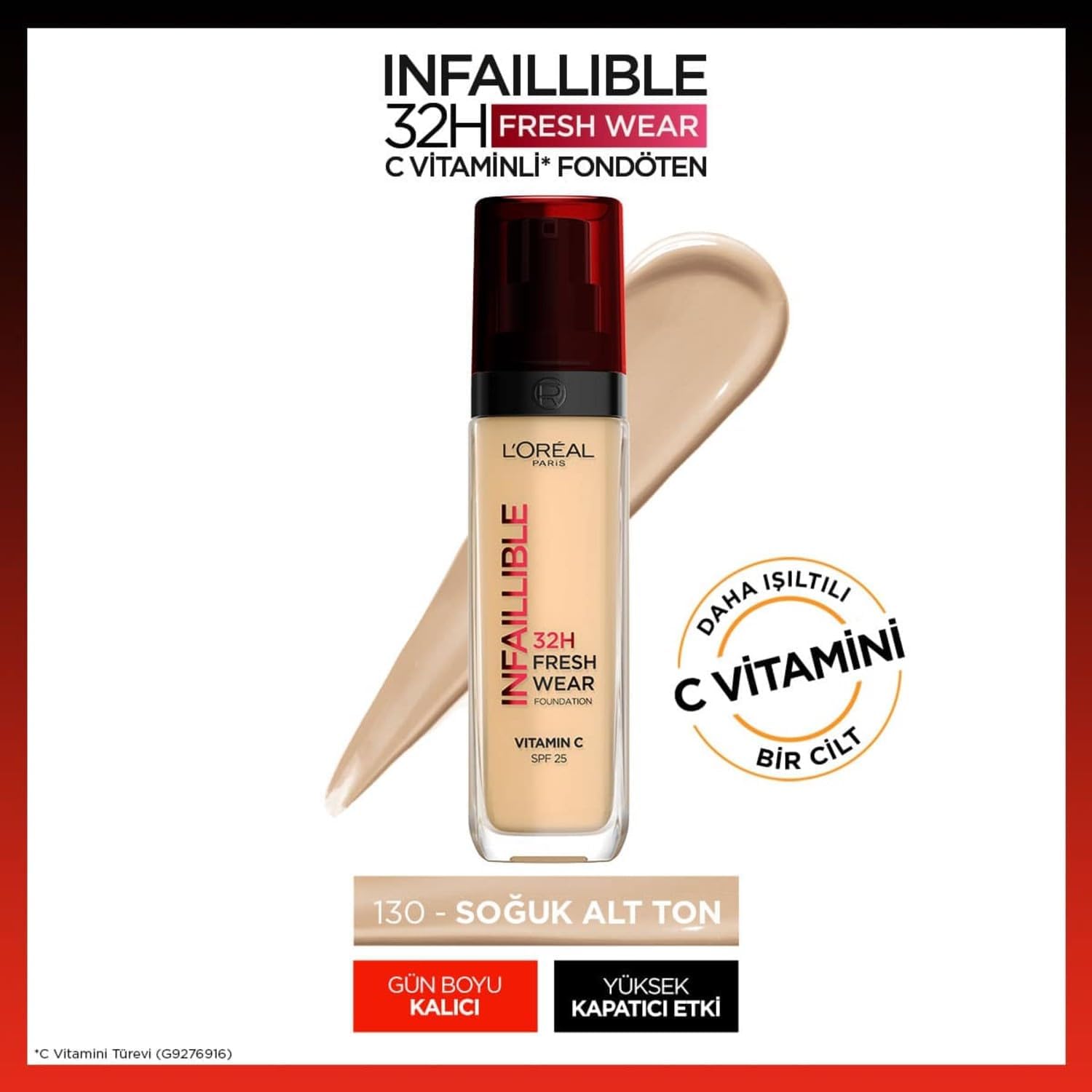 Detalle 2 de L'Oréal Paris Infaillible 32h 30 ml