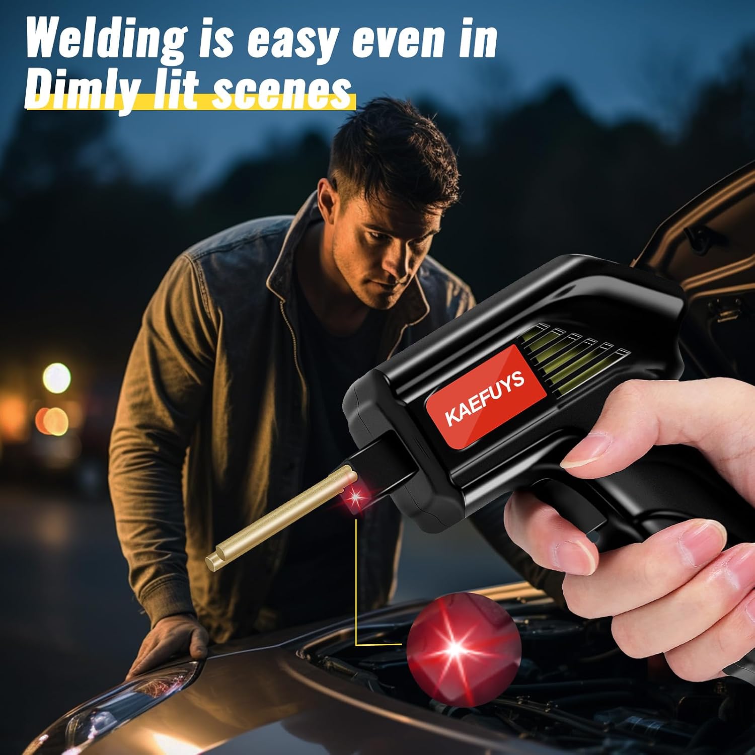 Thumbnail 5 de KAEFUYS 170W Plastic Welding Kit (805 Pieces) – 220V Welder Gun for Car Bumpers & Plastic Repairs