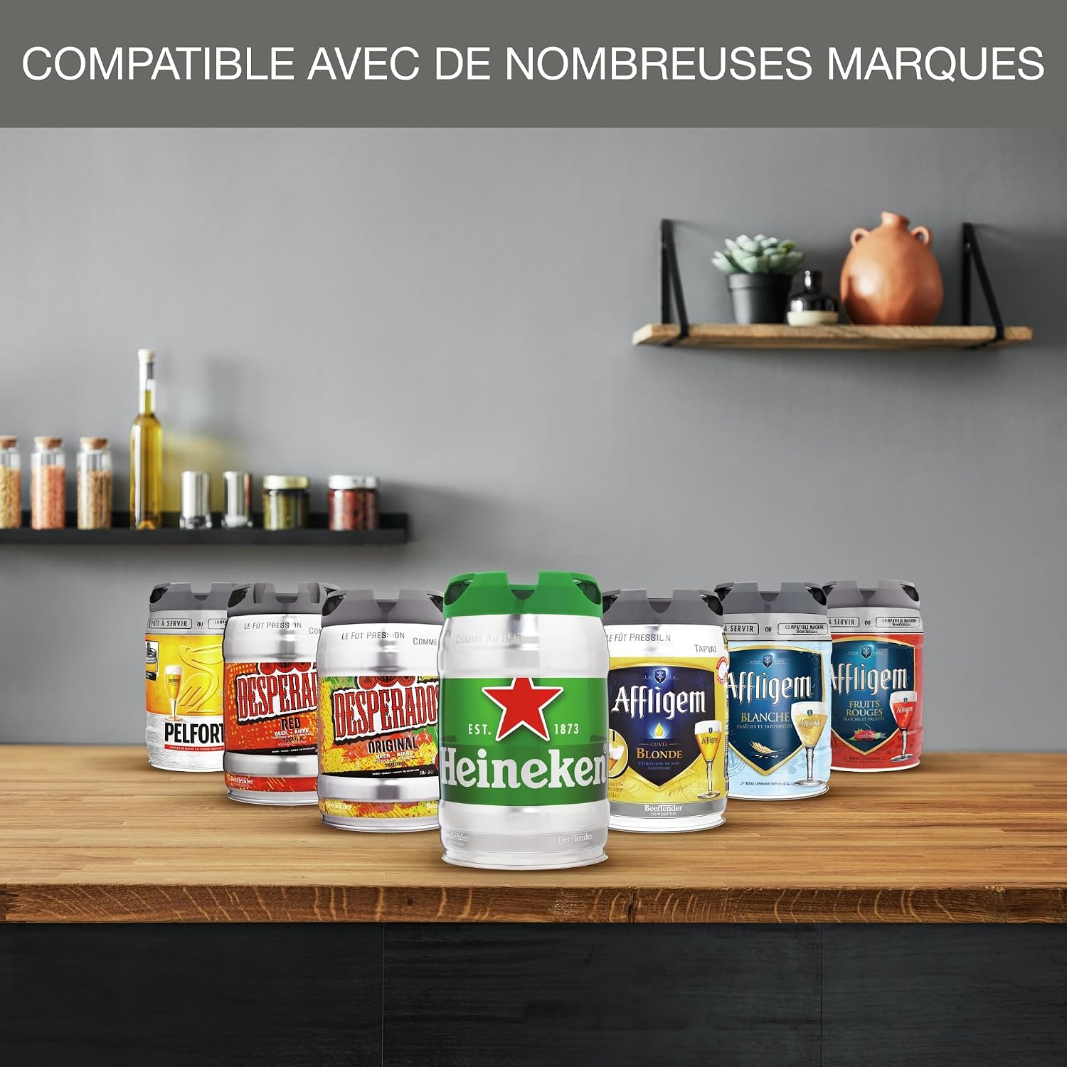 Detalle 2 de Krups Tireuse à bière BeerTender Edition Noir – fûts 5 L