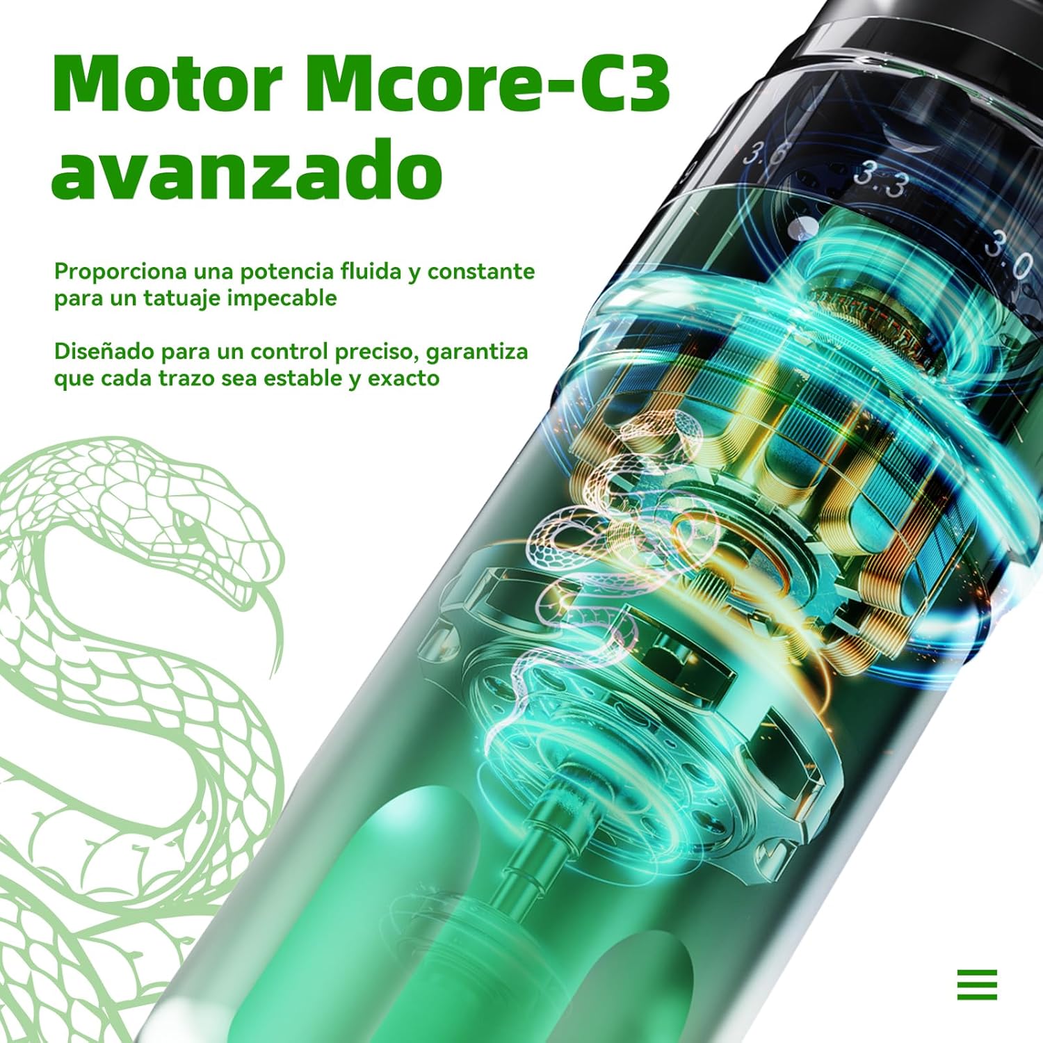 Detalle de Dragonhawk Fold Pro Mcore-C3 3000mAh inalámbrica