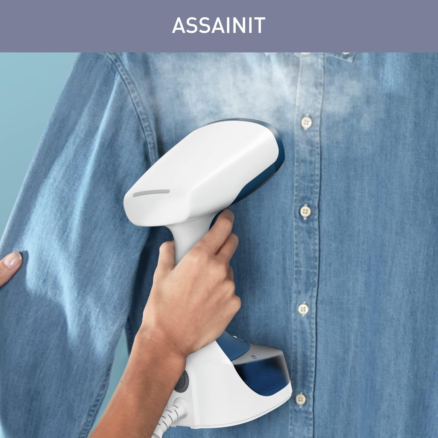 Detalle de Calor Access Steam Easy Défroisseur vapeur DT7170C0 – 1400 W, prêt en 15 secondes, 25 g/min