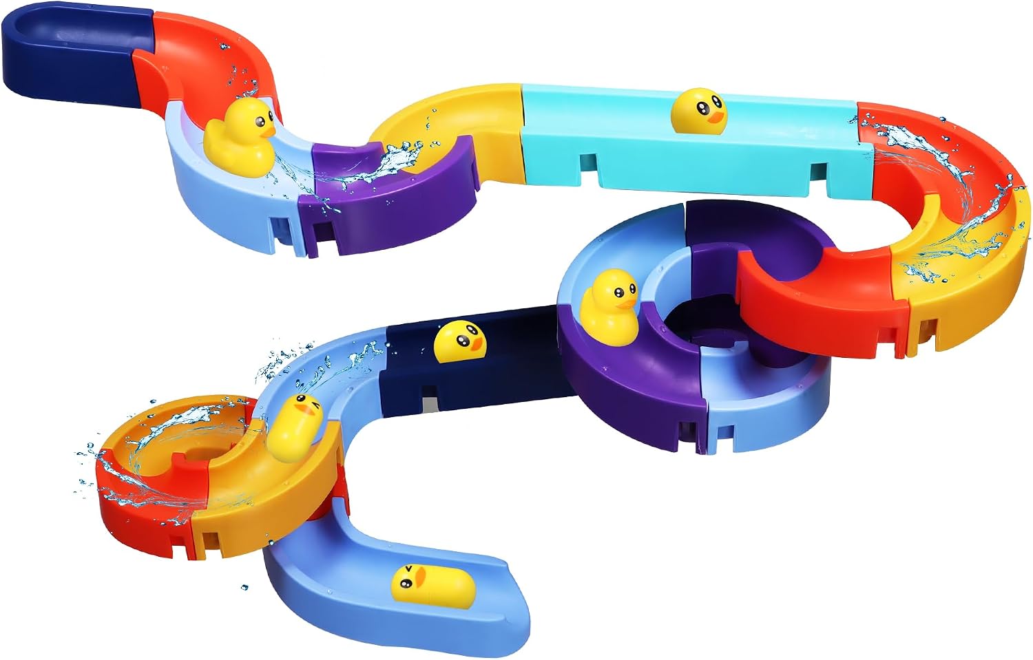 Detalle de Kids Bath Toys 34pcs track game