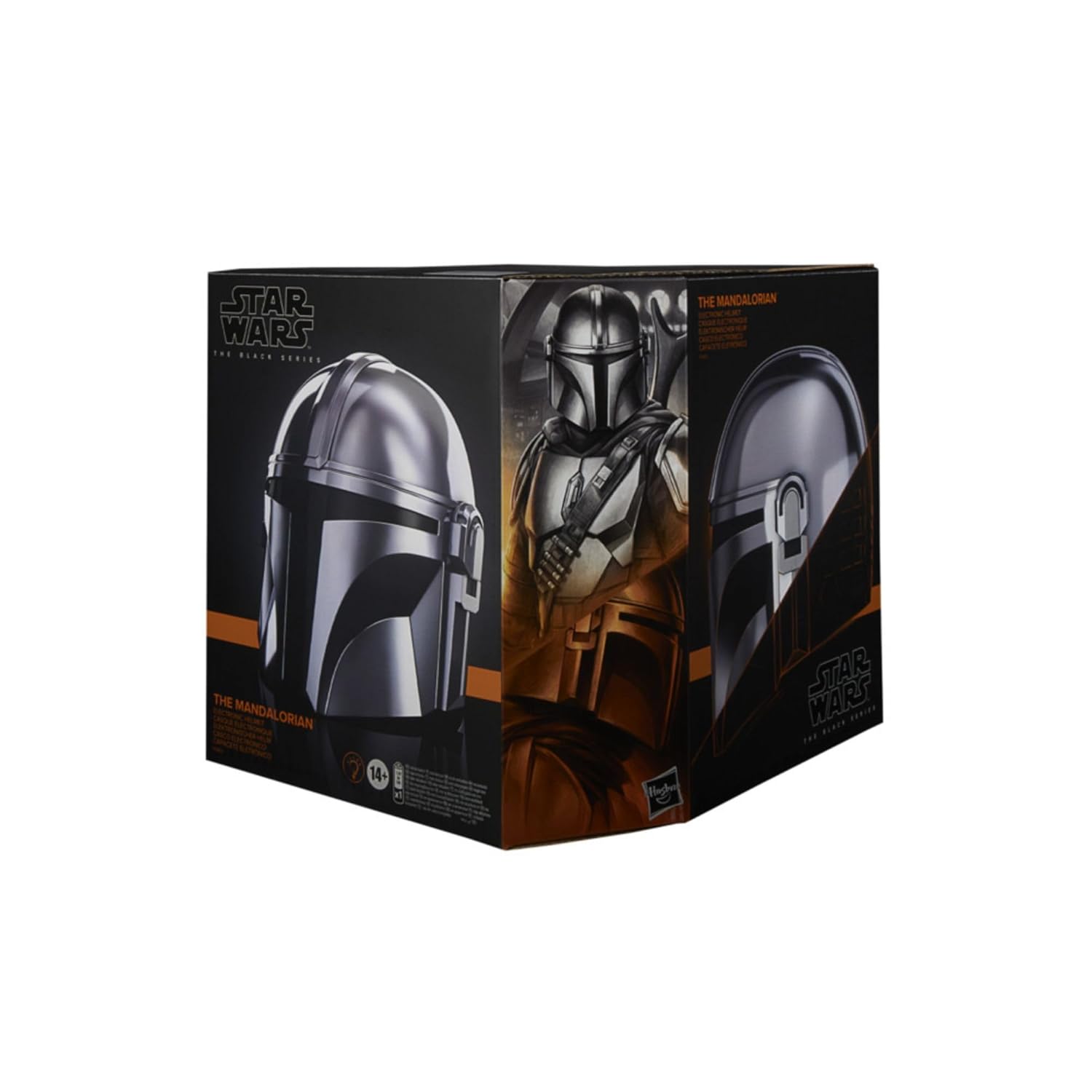 Detalle 2 de Star Wars Hasbro The Black Series: Boba Fett Elektronischer Helm – Cosplay-Highlight für Fans