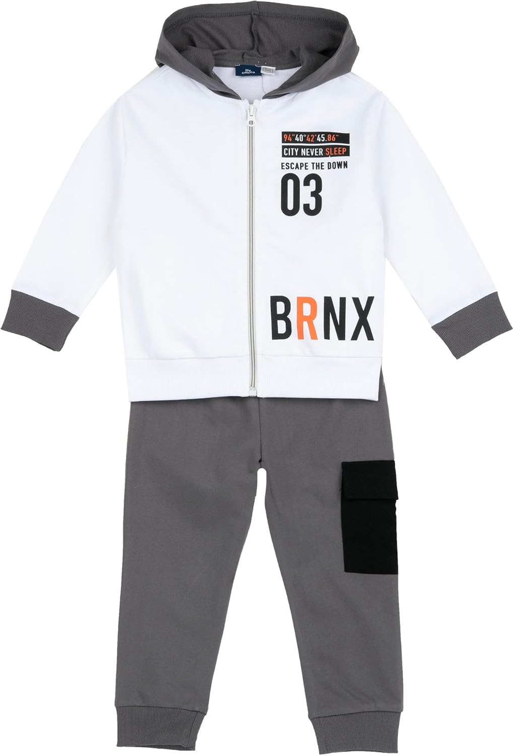Detalle 2 de Chicco Tuta Bambino con Felpa e Pantaloni: comfort daily, stile casual e praticità
