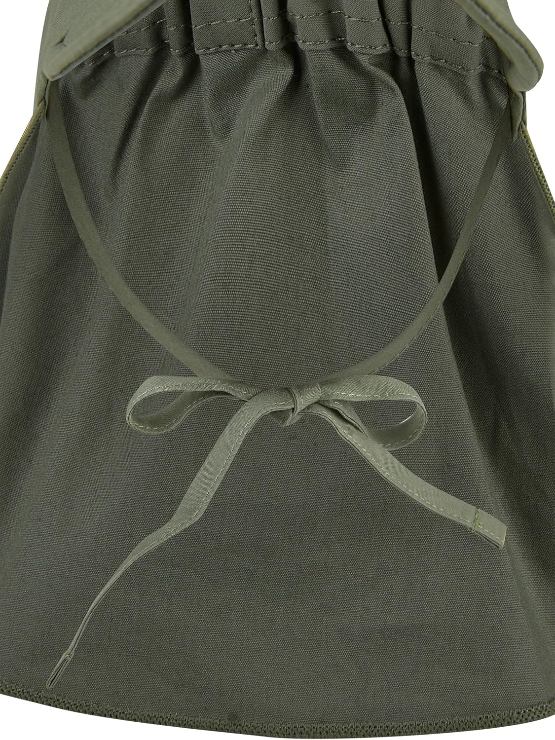 Detalle 2 de Sterntaler Schirmmütze mit Nackenschutz (UV 50+) für Babys und Kinder – dunkelgrün