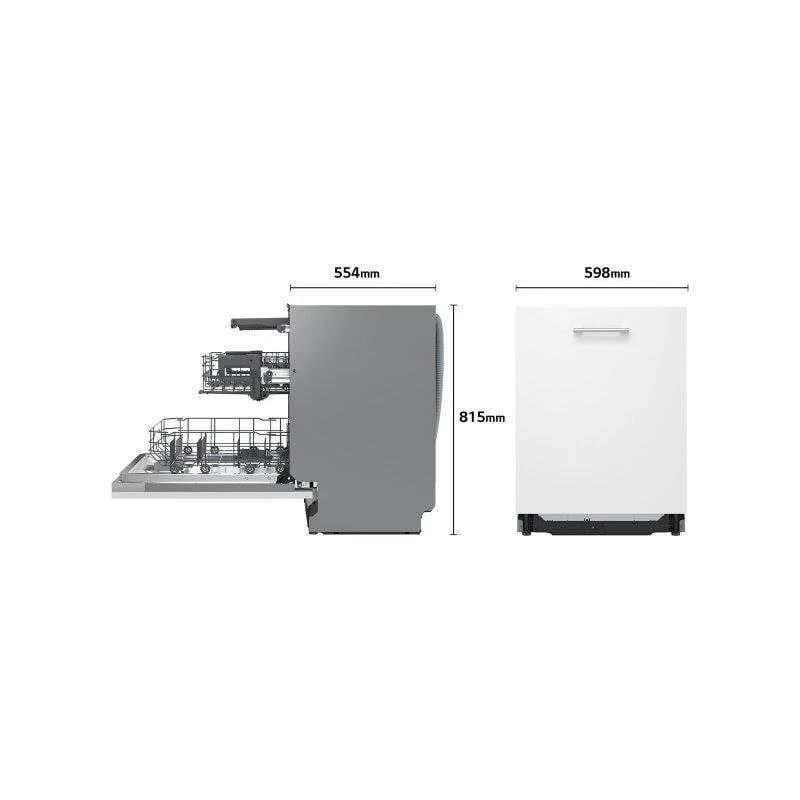 Detalle 2 de Lavavajillas LG Quadwash Integrable 14 Servicios con Easy Rack Plus y ThinQ