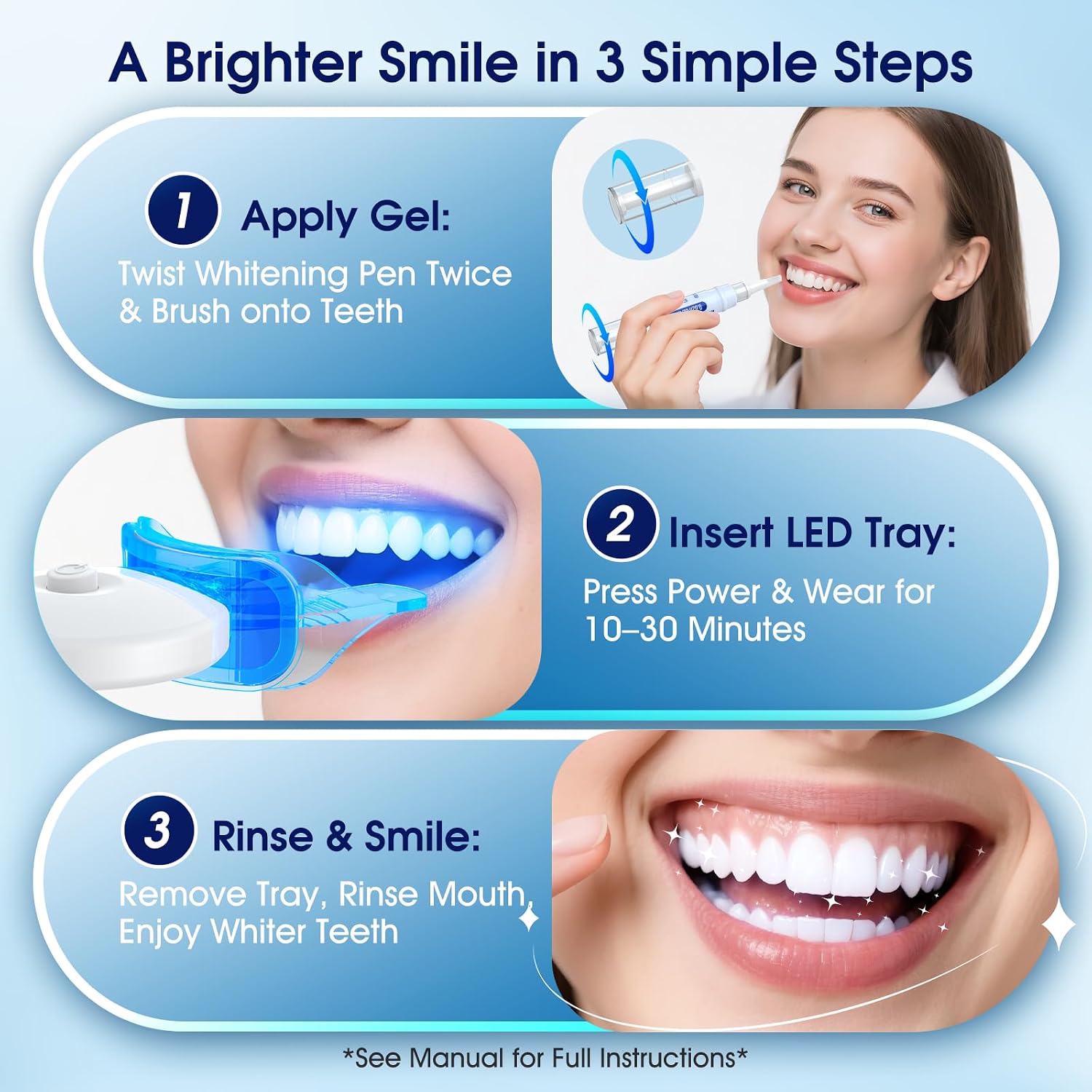 Detalle 1 de KOAEO Teeth Whitening Kit 0.7 Fl Oz