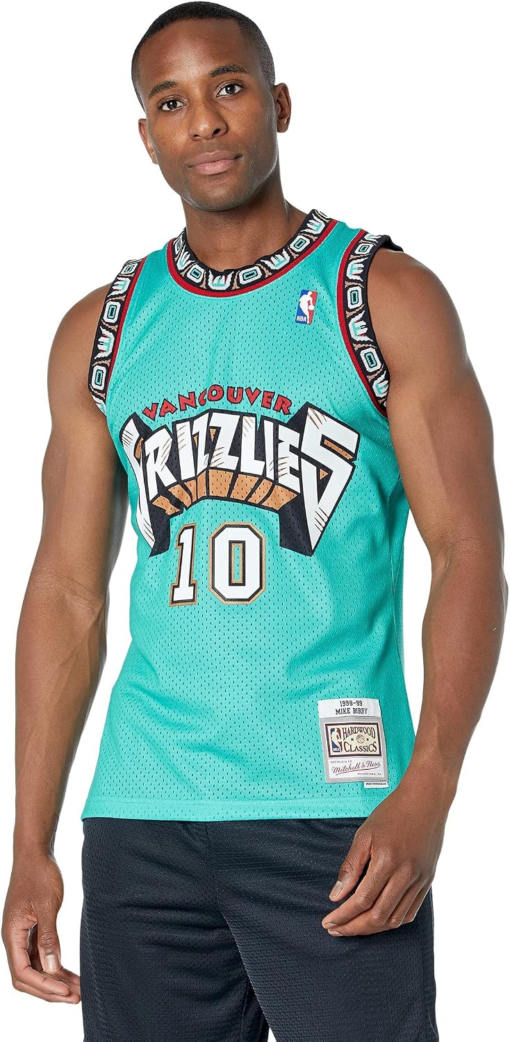 Detalle de Mitchell & Ness Maglia NBA Swingman Mike Bibby 98
