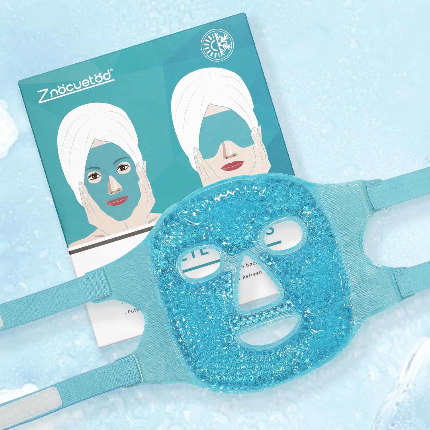 Thumbnail 4 de ZNÖCUETÖD Cold Face Eye Mask 🧖♀