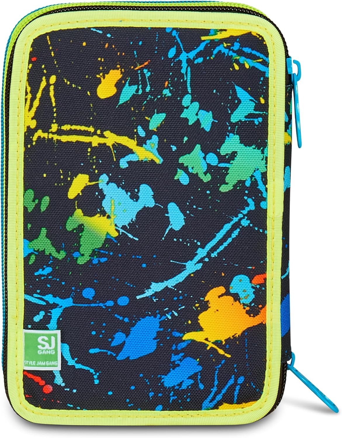 Thumbnail 6 de SJ Gang Style Jam Gang Trousse Scolaire 3 Zip LED Look Bleu — Triple Compartiment et contenu complet