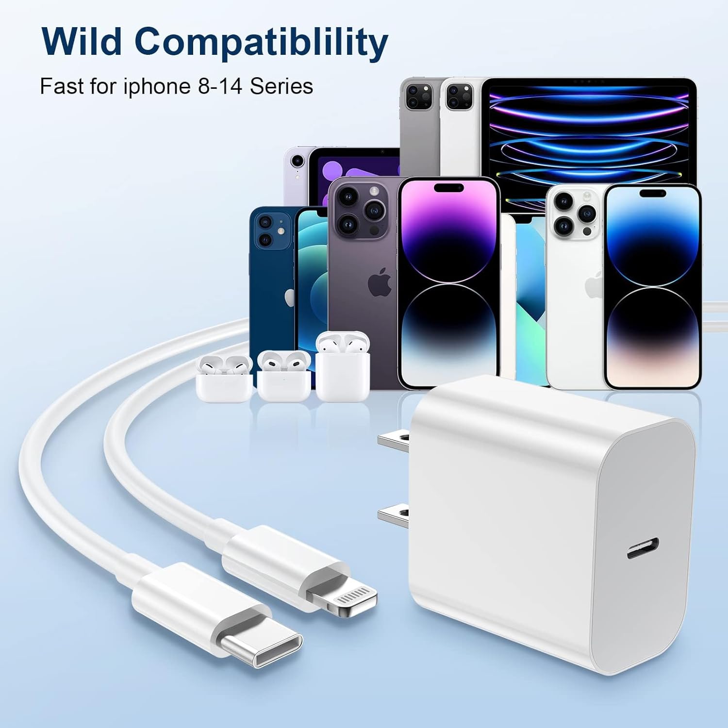 Thumbnail 1 de GREPHONE 20W PD USB‑C Charger 4-Pack for iPhone