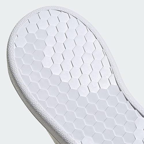 Thumbnail 6 de adidas Advantage Lifestyle Court Two Hook-And-Loop Shoes para bebé (Cloud White/Real Pink/Core Black), 22 EU