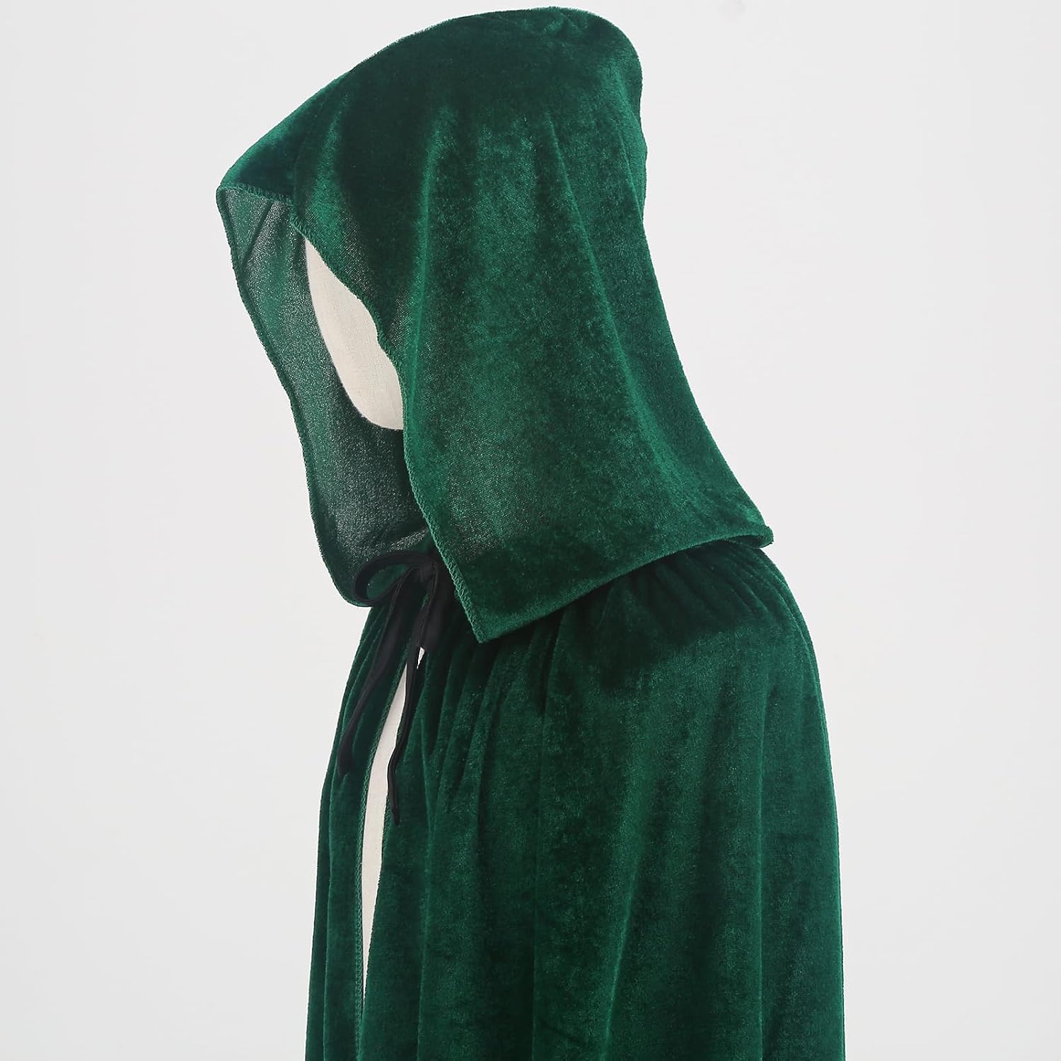 Thumbnail 3 de maxToonrain Velvet Hooded Cape 100cm Dark Green