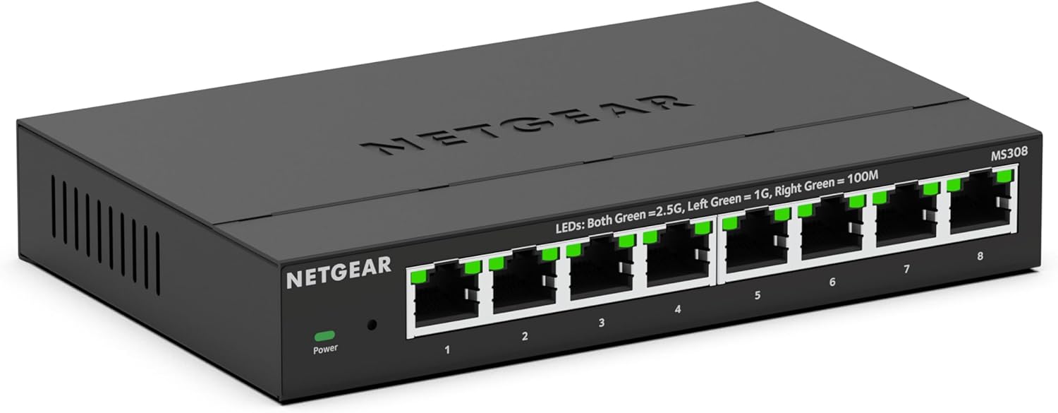 Detalle de NETGEAR Ethernet switch MS308