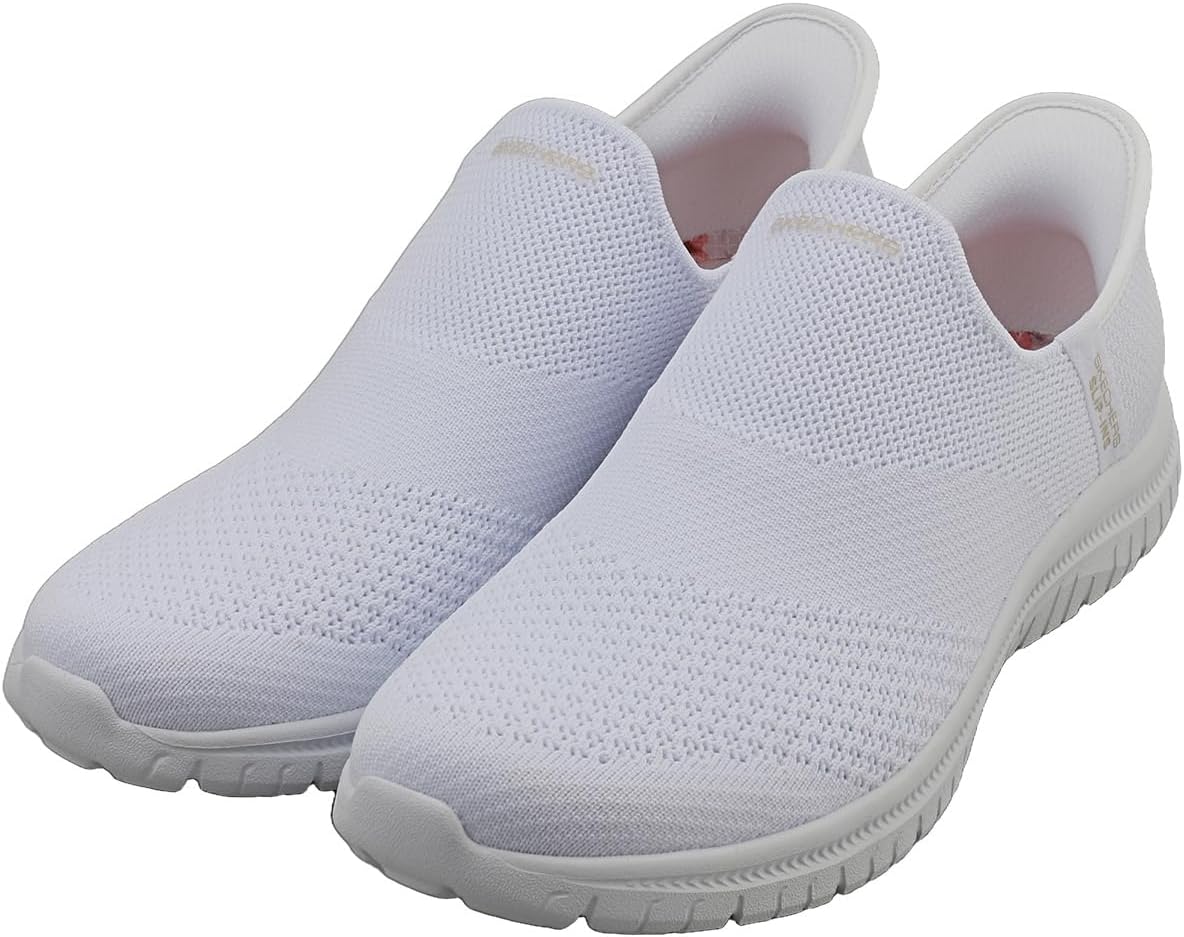 Detalle 2 de Skechers Virtue SleekSneaker – slip-on-sneaker med stickad ovandel och memoryskum