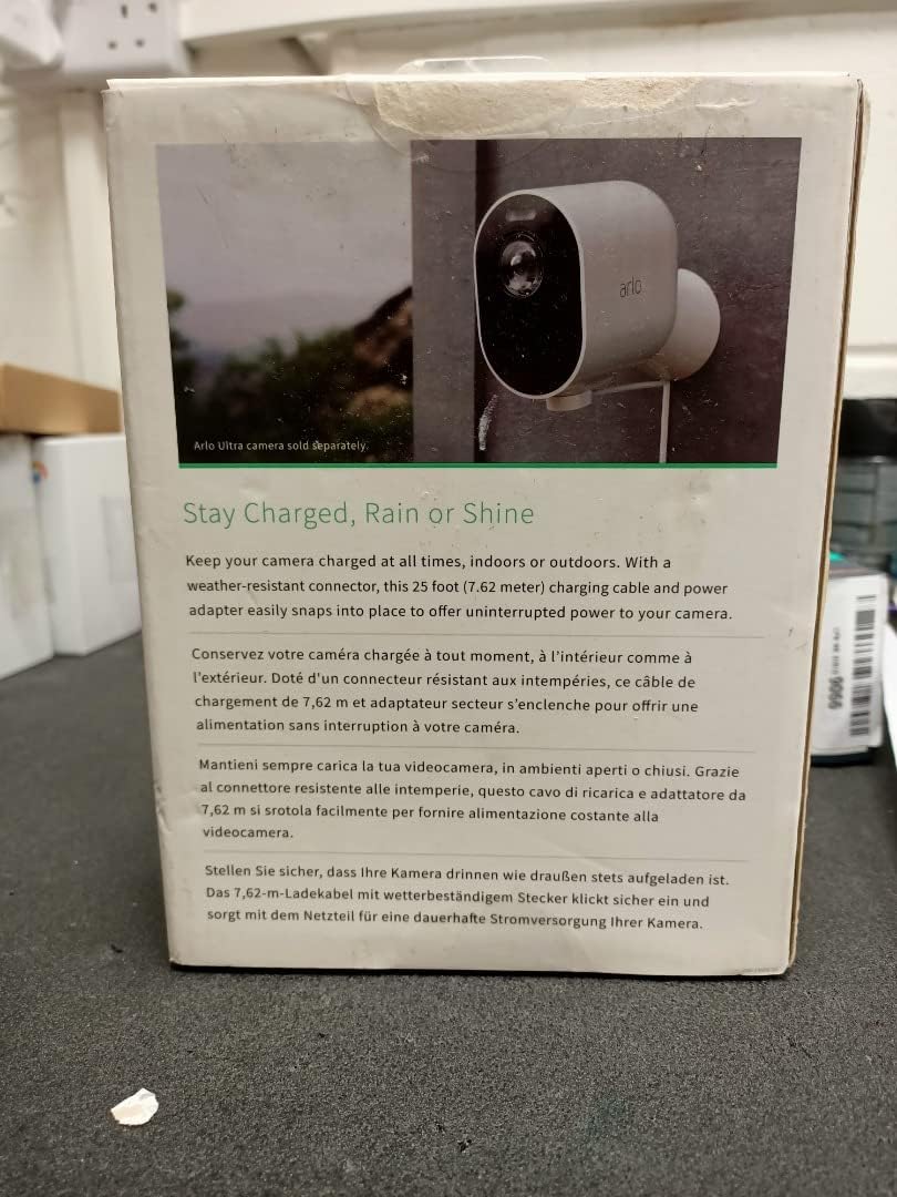 Thumbnail 5 de Arlo Cavo di ricarica esterno per telecamere Pro4/Pro3