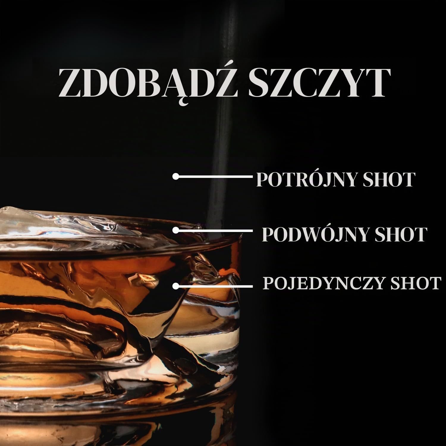 Detalle 1 de LIITON Mont Blanc L60100 – kryształowe szklanki do whisky 280 ml z chłodzącą podstawą