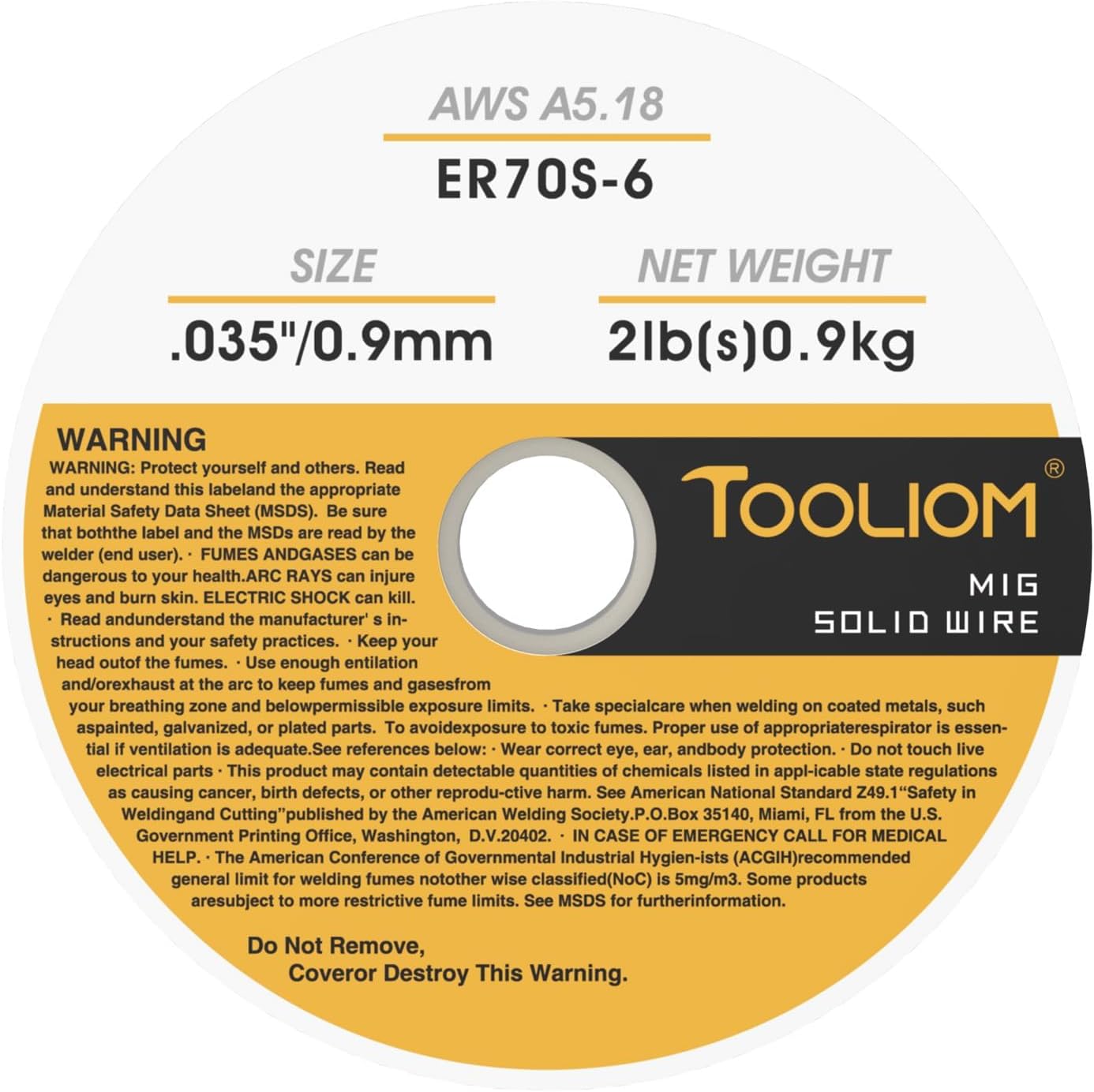 Thumbnail 6 de TOOLIOM MIG Welding Wire, .035-inch