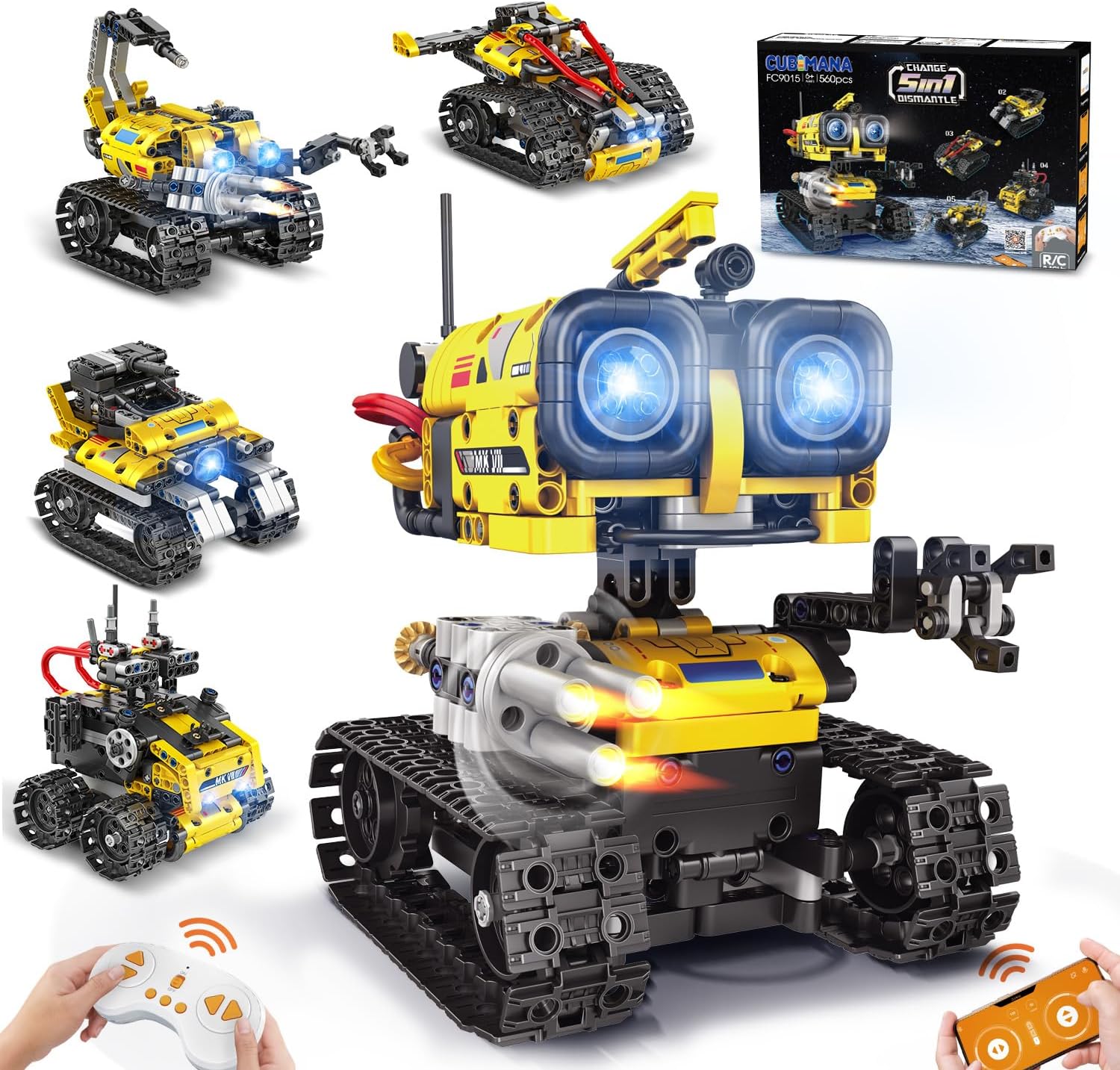 CUBIMANA Technik Roboter 560 Stück 🤖