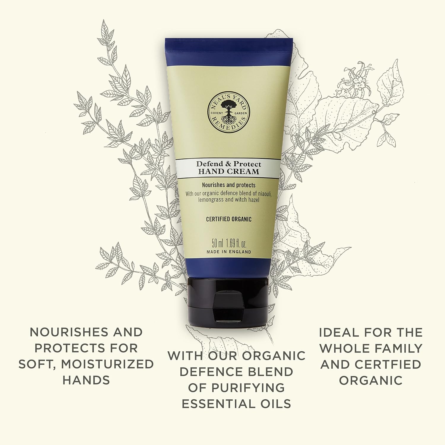 Detalle de Neal's Yard Remedies Defend and Protect Hand Cream (50ml)