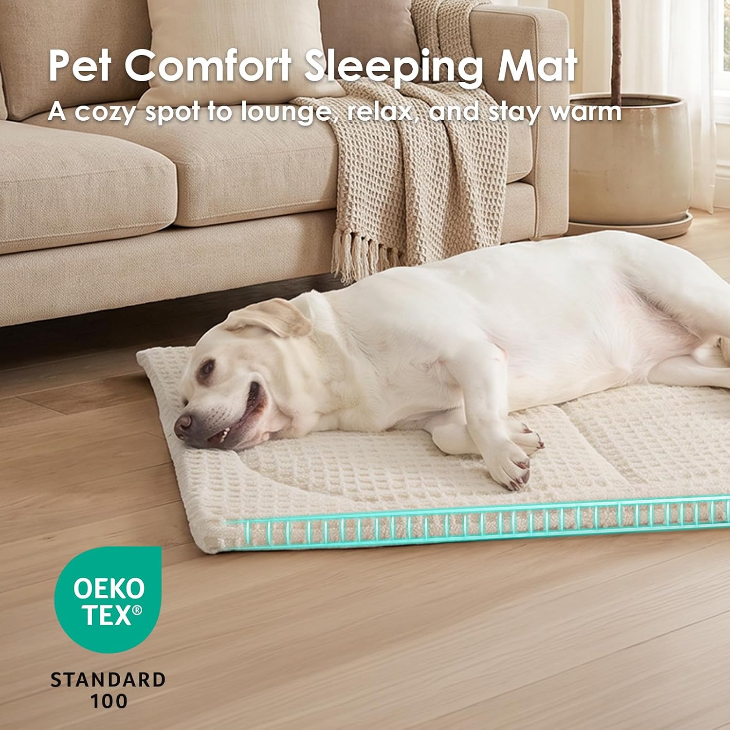 Thumbnail 5 de EHEYCIGA Dog Crate Mat, 36 x 23 in