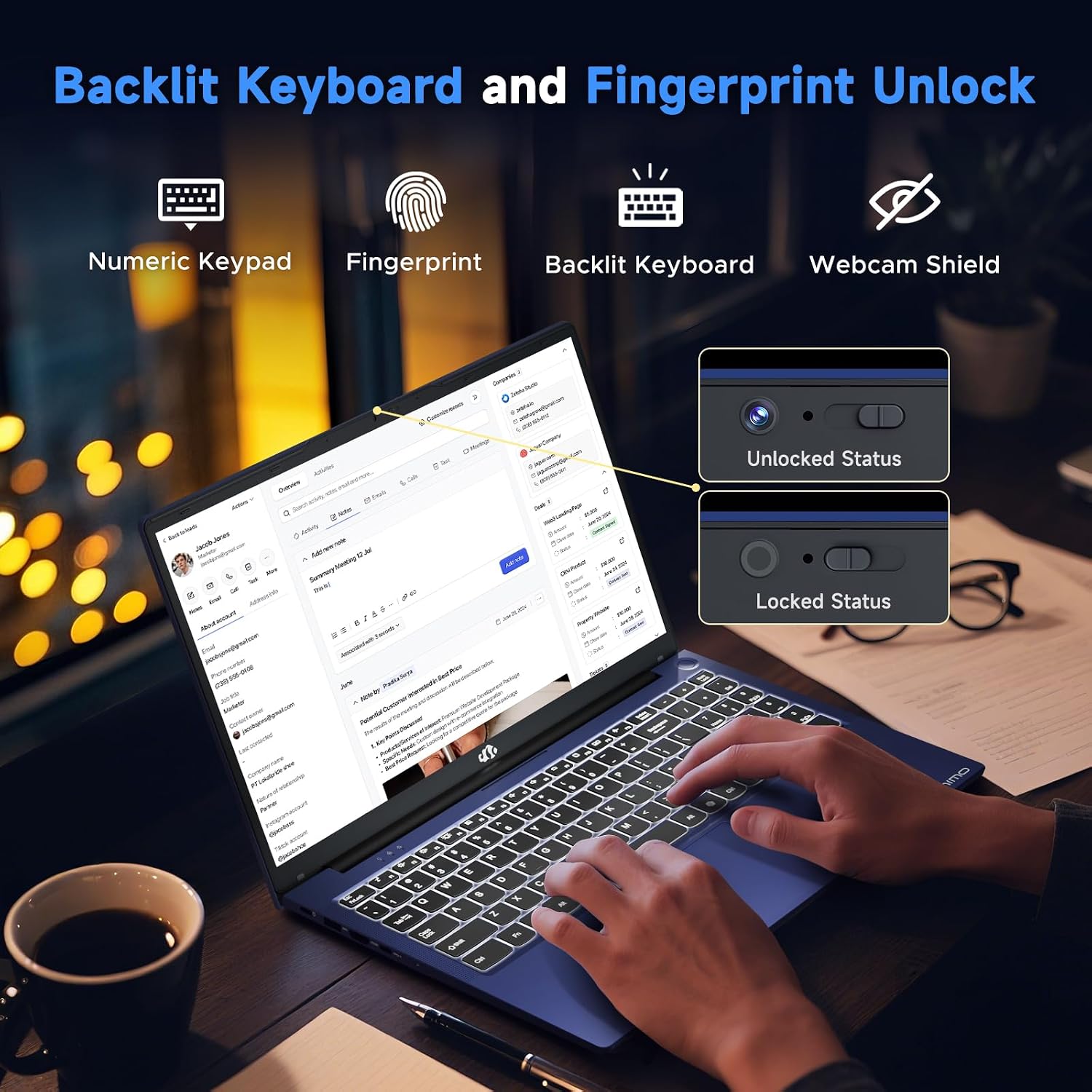 Thumbnail 5 de NIMO light gaming laptop 15.6-inch