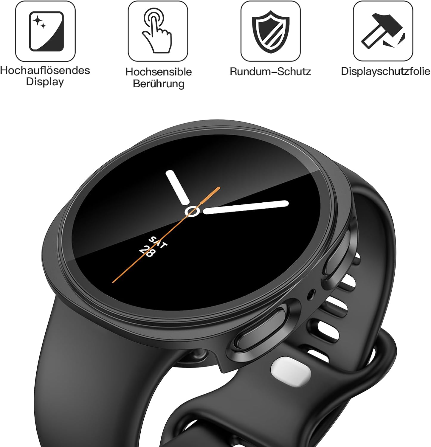 Detalle 2 de Misxi Schutzhülle Galaxy Watch 8 40mm