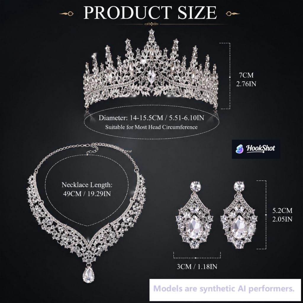 Detalle 2 de Kamirola Tiara Jewelry Set TR28