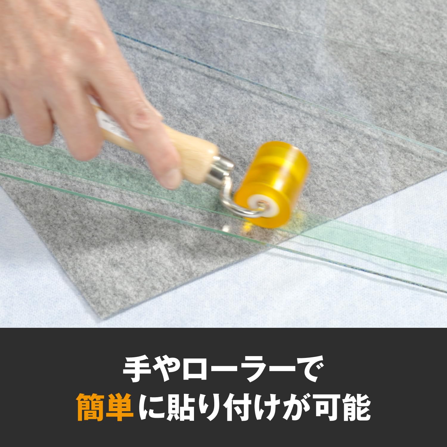 Detalle 2 de スリーエム(3M) Y-4910J VHB ガラス用透明両面テープ 幅12 mm・長さ10 m・厚み1 mm