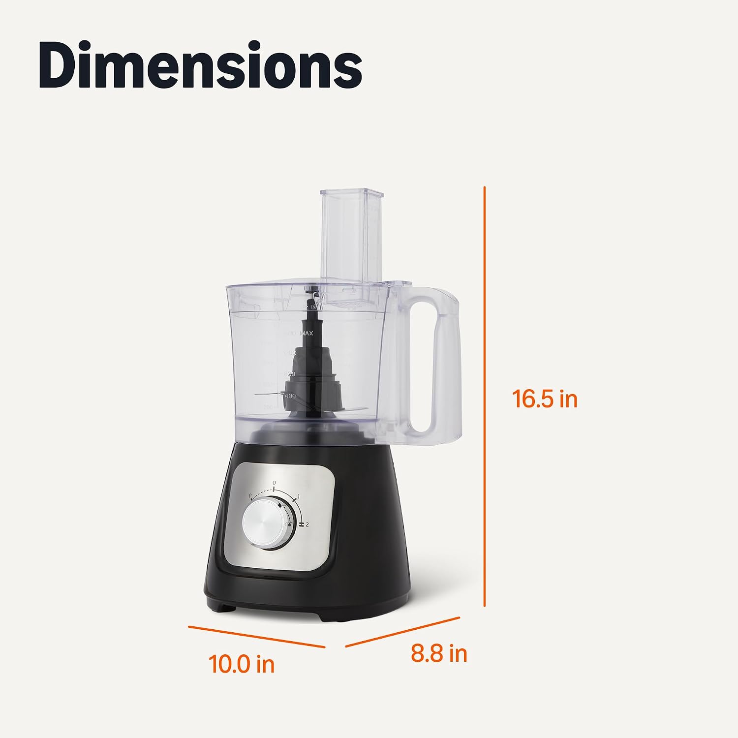 Thumbnail 4 de Amazon Basics Food Processor 10 Cup 🍽