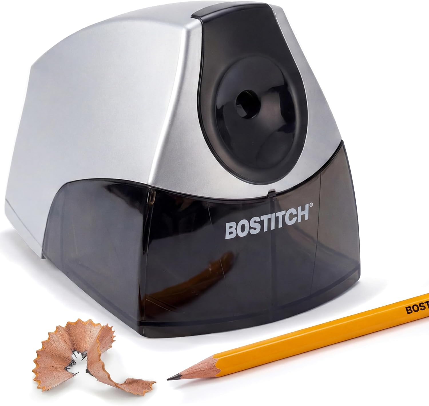 Thumbnail 6 de Bostitch Office Electric Pencil Sharpener (Heavy Duty, Stall-Free Motor) with High-Capacity Shavings Tray, Black