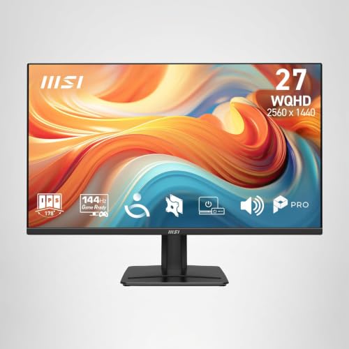 Thumbnail 8 de MSI Pro MP275QA E14: monitor 27" WQHD IPS, 144 Hz, 1 ms, HDR y altavoz integrado
