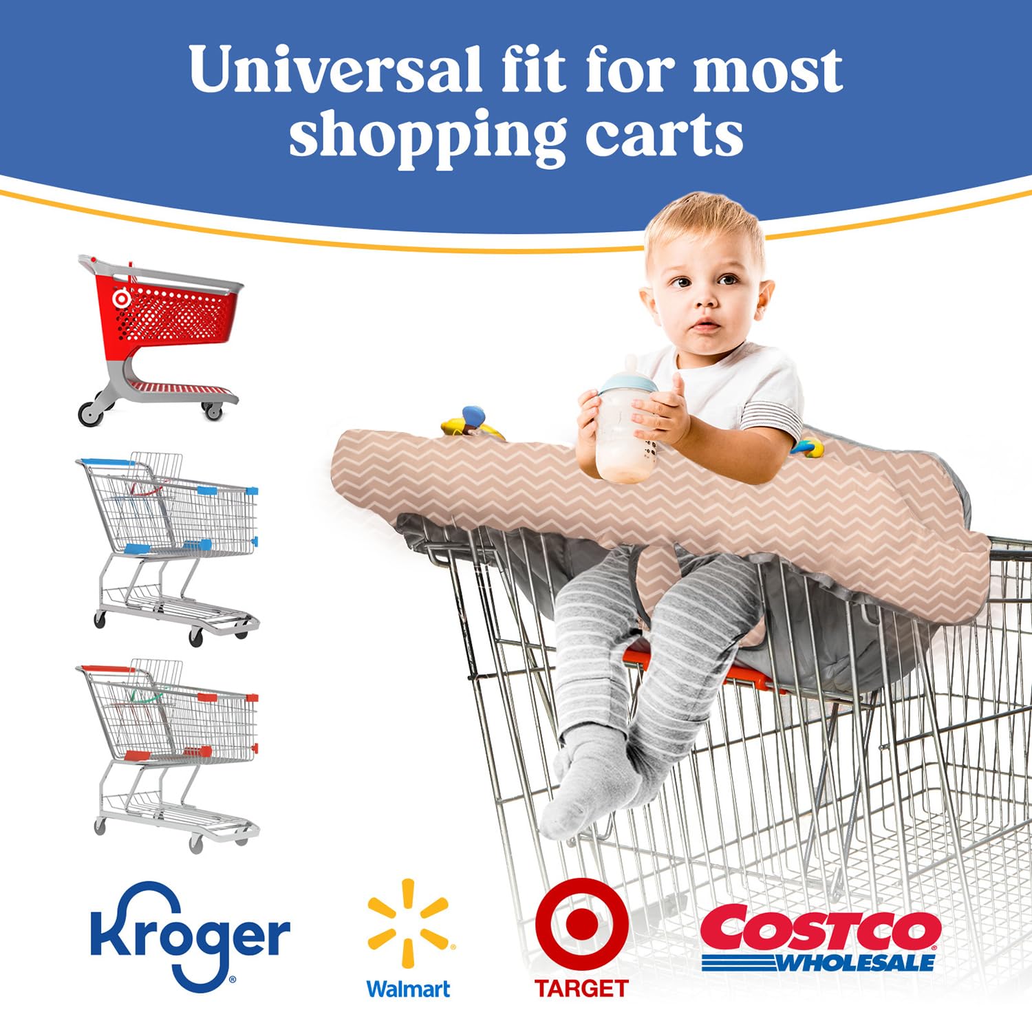 Detalle de Shopping Cart Seat Cover, Cotton