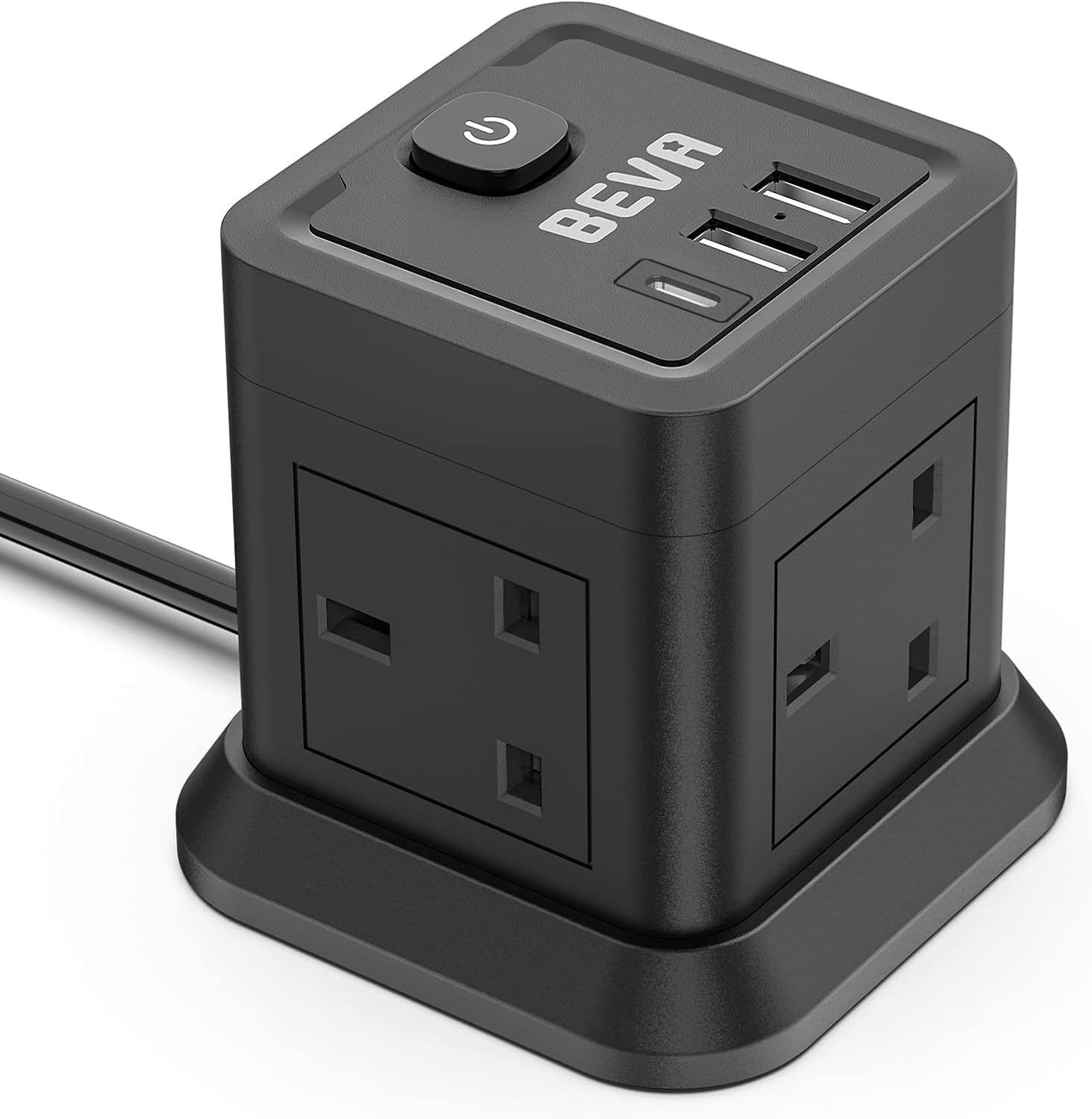 Detalle de Power Cube extension lead with 3 USB