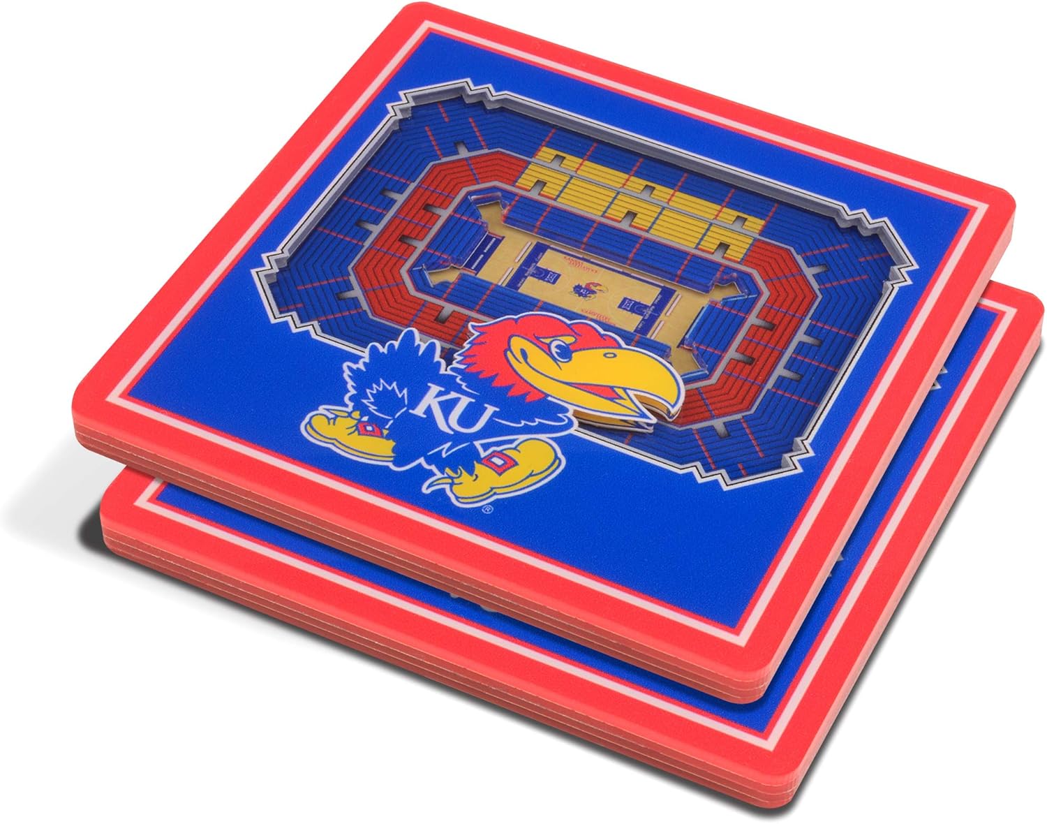 Thumbnail 5 de YouTheFan NCAA 3D StadiumView Coasters (Set of 2)
