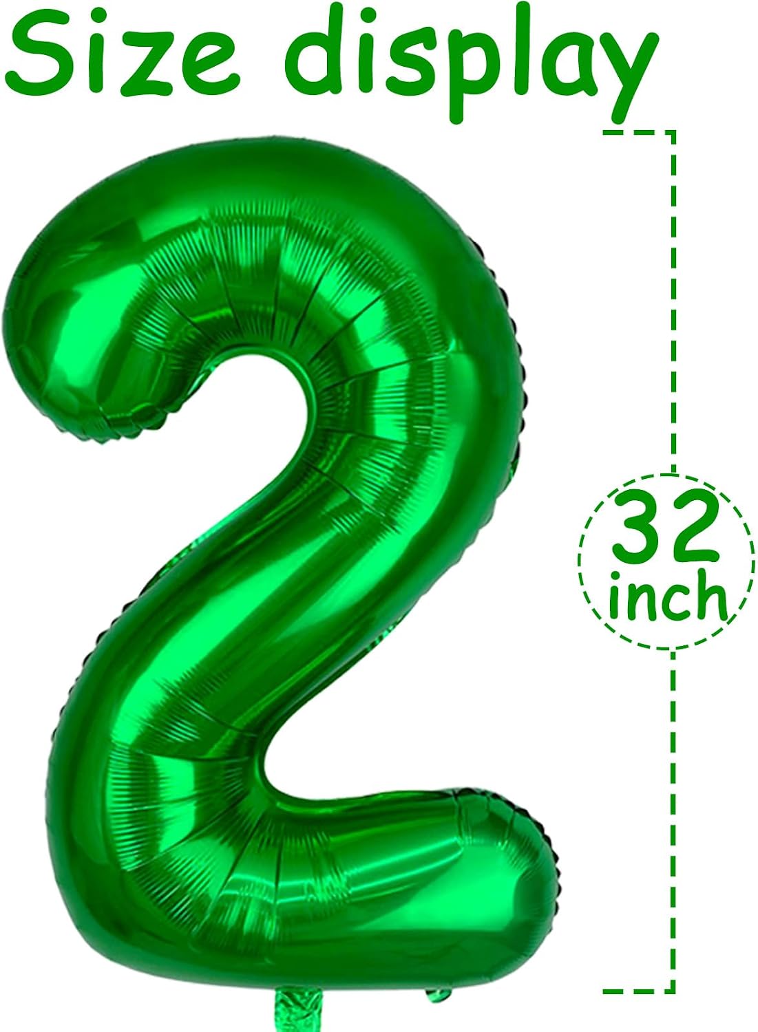 Thumbnail 4 de Foil Number Balloons, 32-Inch