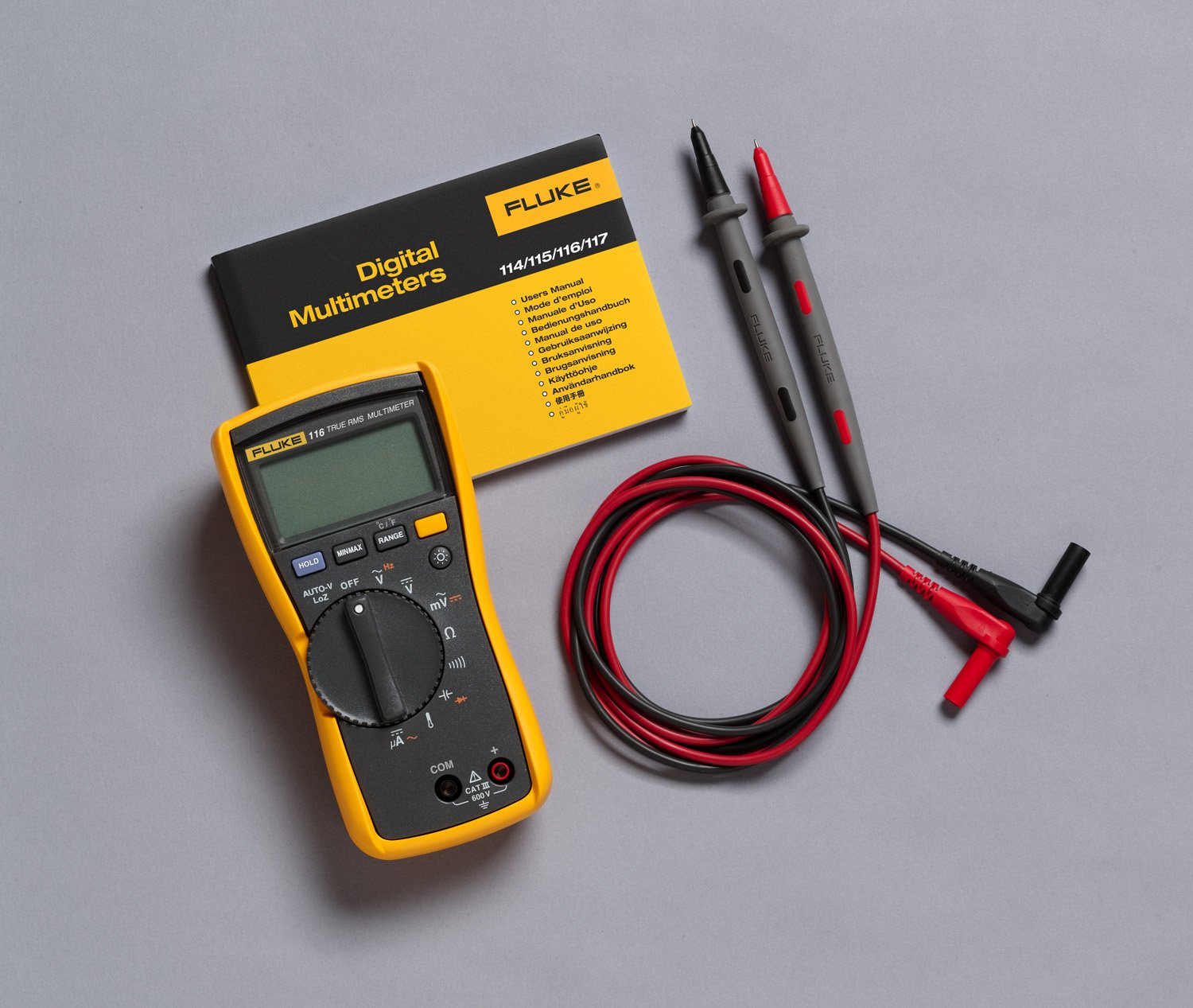 Detalle de Fluke 116 HVAC Multimeter for HVAC Technicians ðŸ›