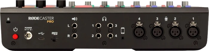 Thumbnail 2 de Rode Rodecaster Pro mit vier Mikrofoneingängen