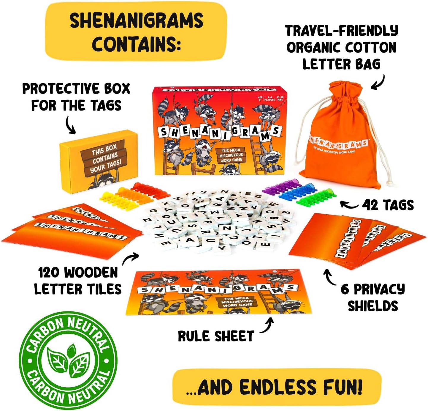 Thumbnail 5 de Shenanigrams Mega-Mischievous word game ๐ฒ