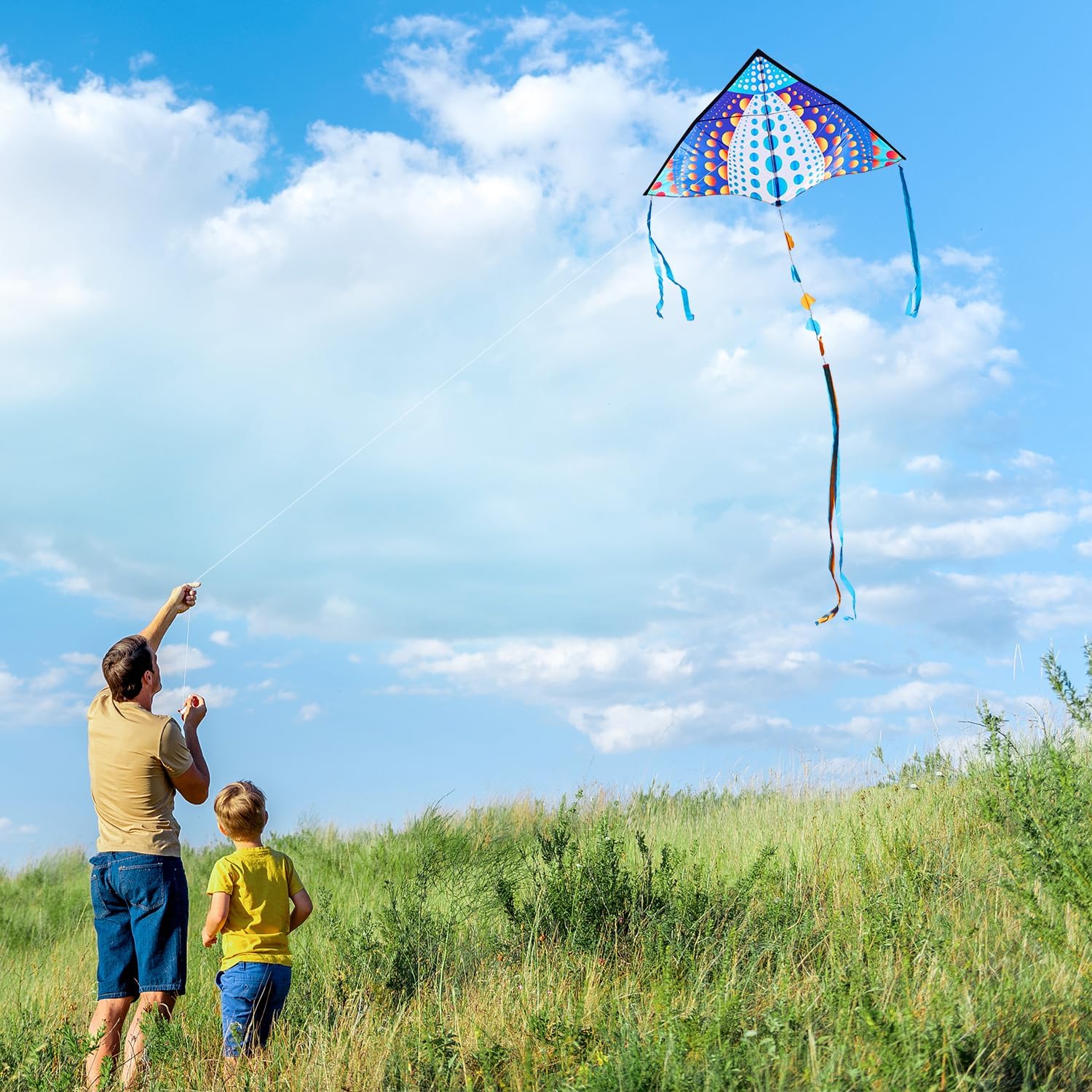 Detalle de HONBO Large Delta Kite 53.5x30.3