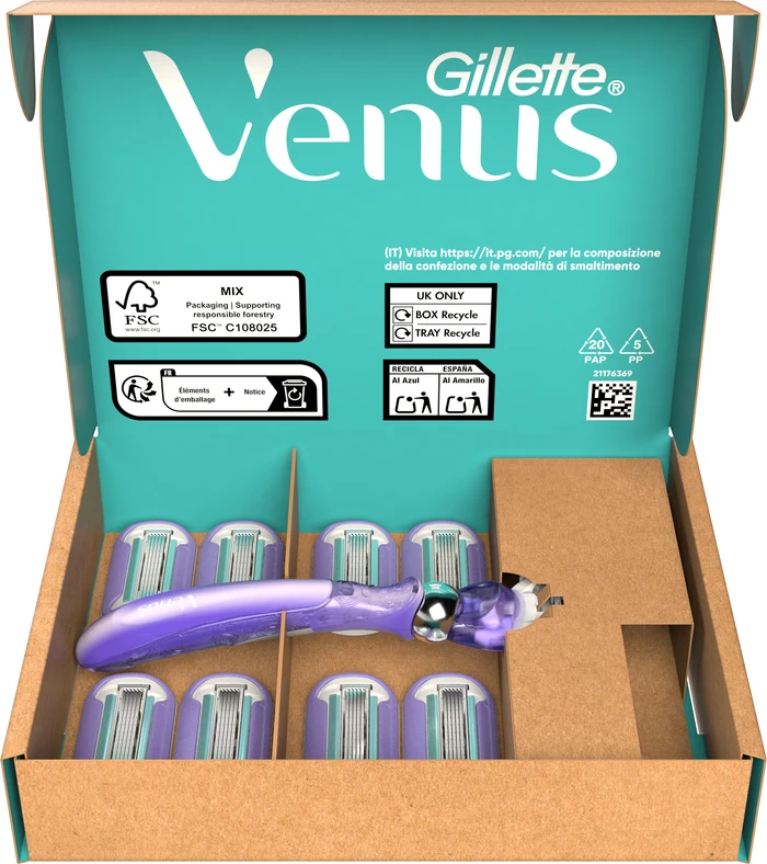 Thumbnail 4 de Gillette Venus Extra Smooth Swirl Rasierer